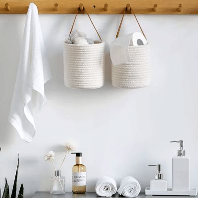 Panier mural - WallHangingFlowerBasket™ - Blanc