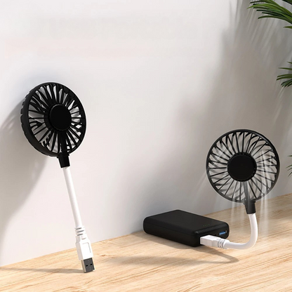 Mini Ventilateur Portable - BreezeMate™ - Noir