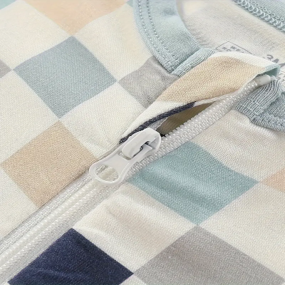 Barboteuse - UnisexRompers™ - Carré Bleu