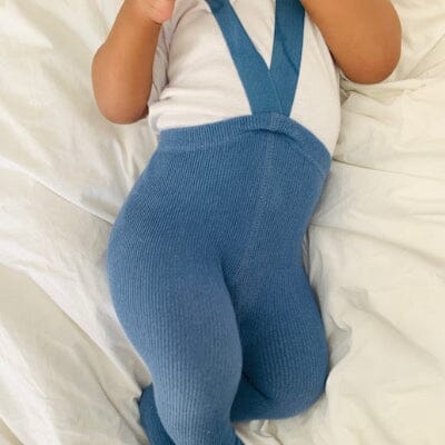 Collant Bebe - KnitJoyBaby™ - Bleu
