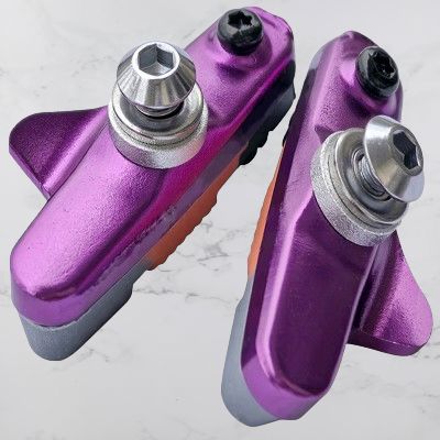 Patin de Frein pour Vélo - BikeBrakeShoes™ - Mauve