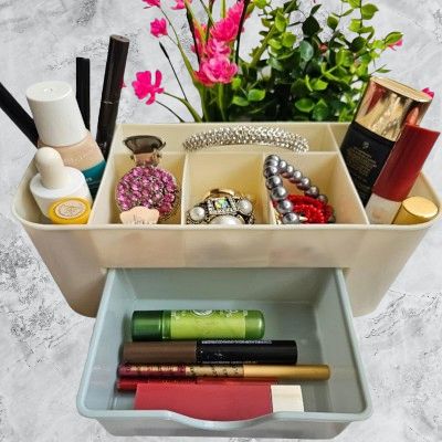 Rangement Maquillage - MakeupOrganizerBox™ - Gris