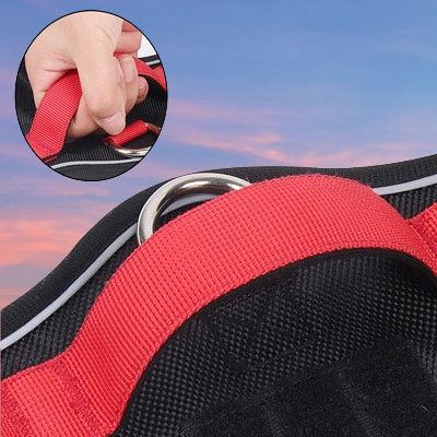 Harnais pour chien - DogReflectiveHarness™ - Rouge