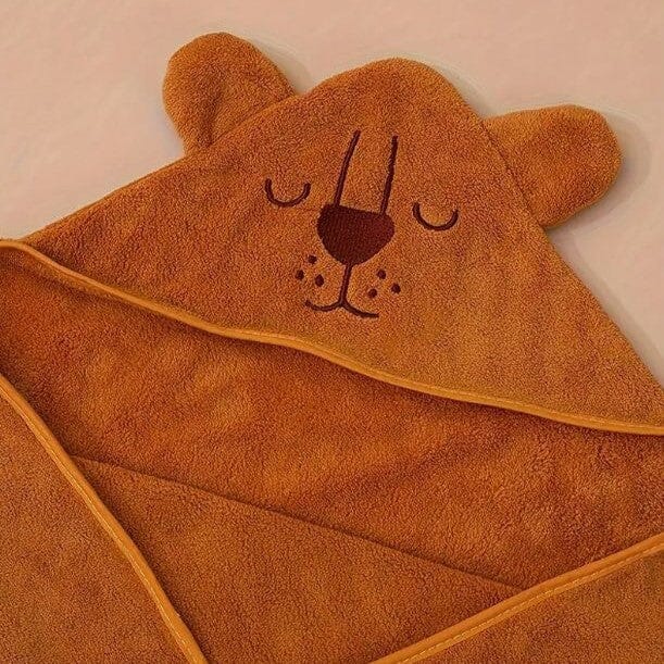 Serviette de Bain Bébé - SnugTowel™ - Lion
