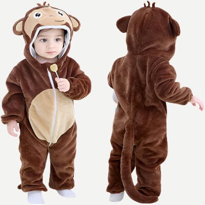 Pyjama Bebe - FluffyToddler™ - Singe