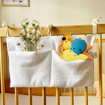 Sac de Rangement - BabyCribOrganizer™ - Blanc