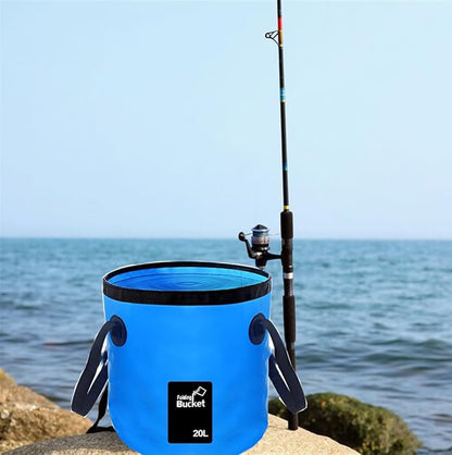 Seau Pliable - BucketGo™ - Bleu