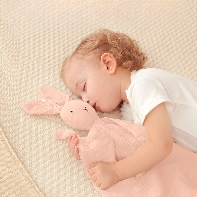 DOUDOU BEBE - BabyMousseline™ - Rose