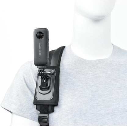 Clip de Sac à Dos - StrapMount360™ - Noir
