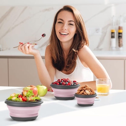 Boite de Conservation Alimentaire - FoldableLunchBox™ - Rose