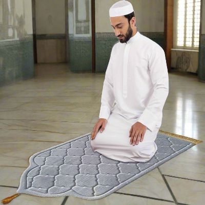 Tapis de priere - PrayerMat™ - Gris Clair