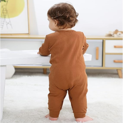 Barboteuse - UnisexRompers™ - Marron