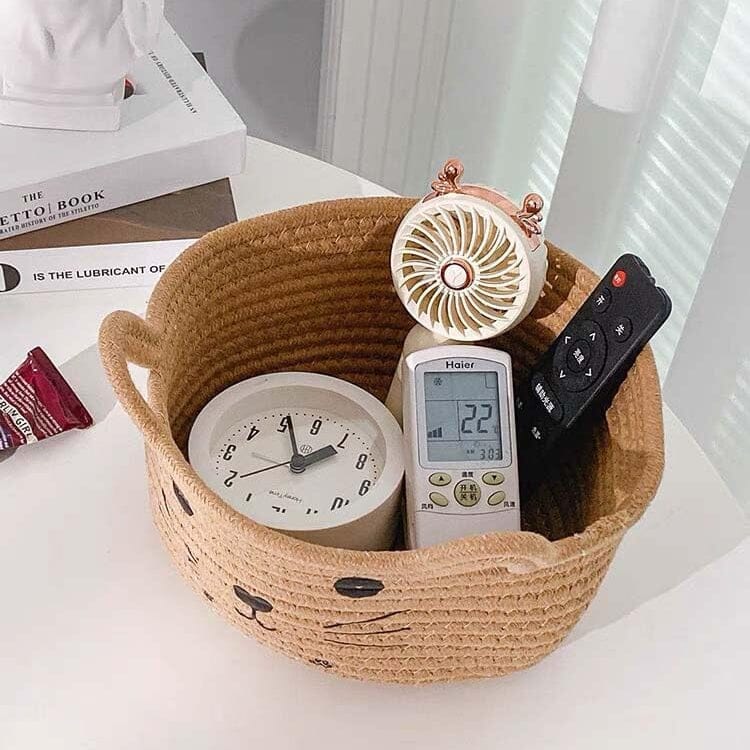 Paniers de Rangement - CottonStorageBaskets™ - Marron