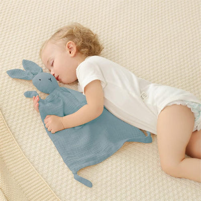 DOUDOU BEBE - BabyMousseline™ - Bleu