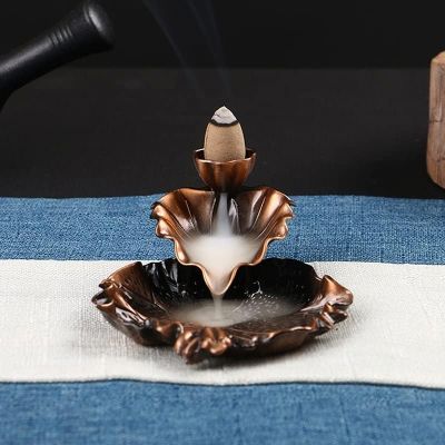 Porte Encens - AromatherapyIncense™ - Coquillage Rouge