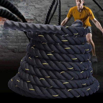 Corde Musculation - TitanSkip™ - Jaune