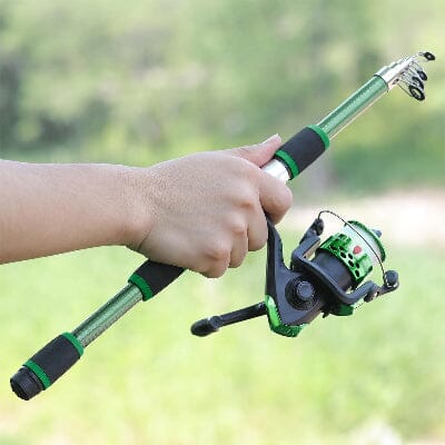 Canne a Pêche - CarboFishPro™ - Vert