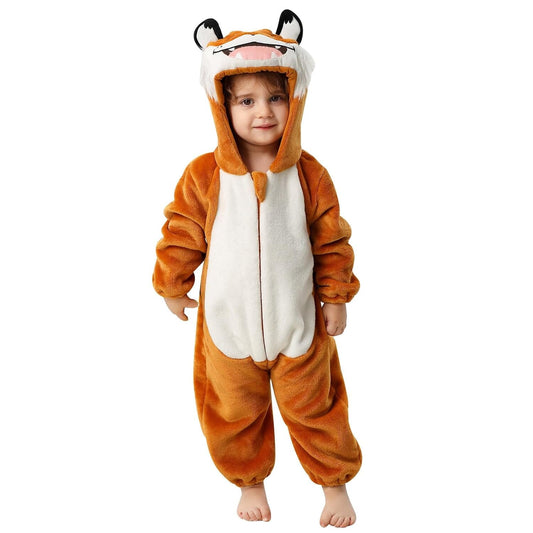 Pyjama Bebe - FluffyToddler™ - Tigre Souriant