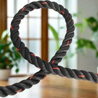 Corde Musculation - TitanSkip™ - Rouge
