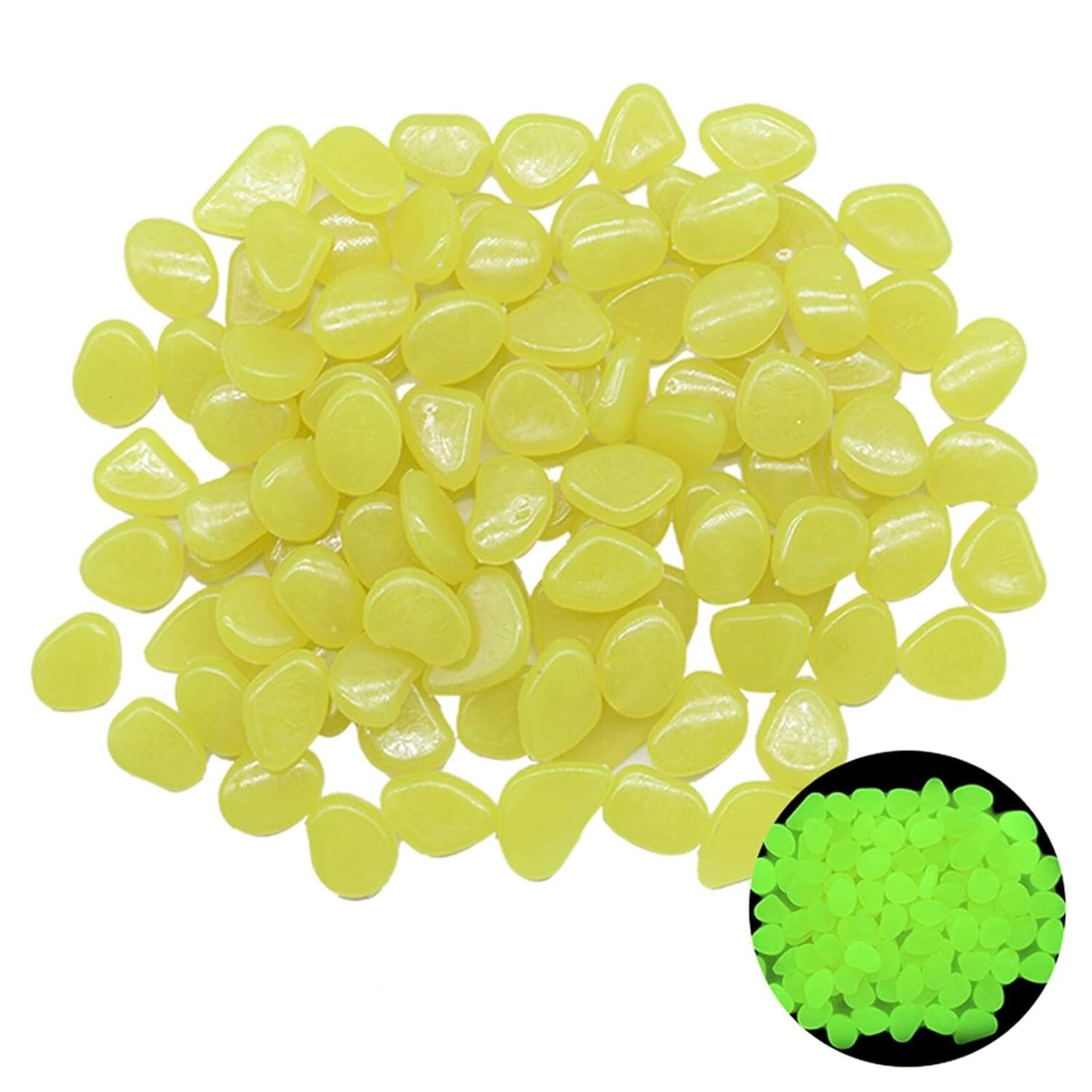 Décoration Jardin - GlowStones™ - Jaune