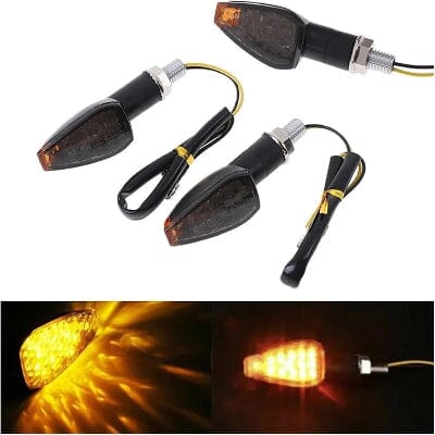 Clignotant Moto Led - RideBright™ - Noir