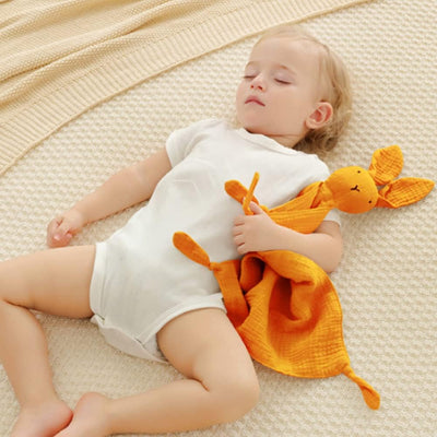DOUDOU BEBE - BabyMousseline™ - Jaune