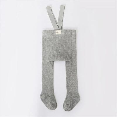 Collant Bebe - KnitJoyBaby™ - Gris Clair