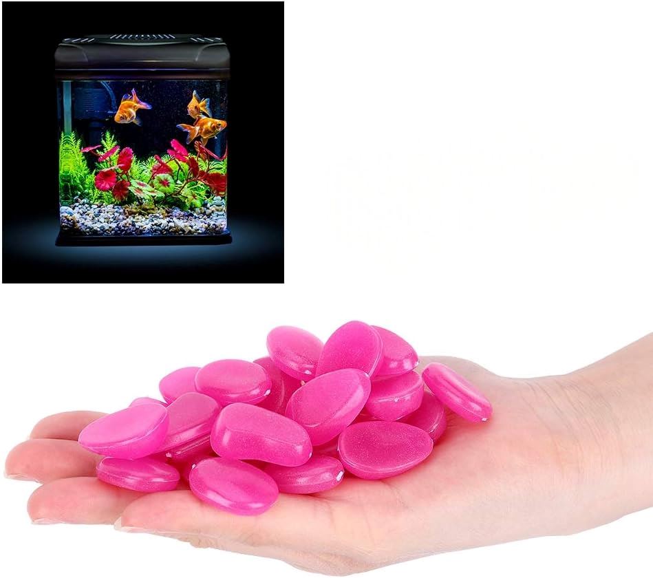 Décoration Jardin - GlowStones™ - Rose