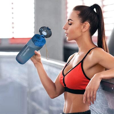 Gourde de Sport - FitBottle™ - Bleu Matte
