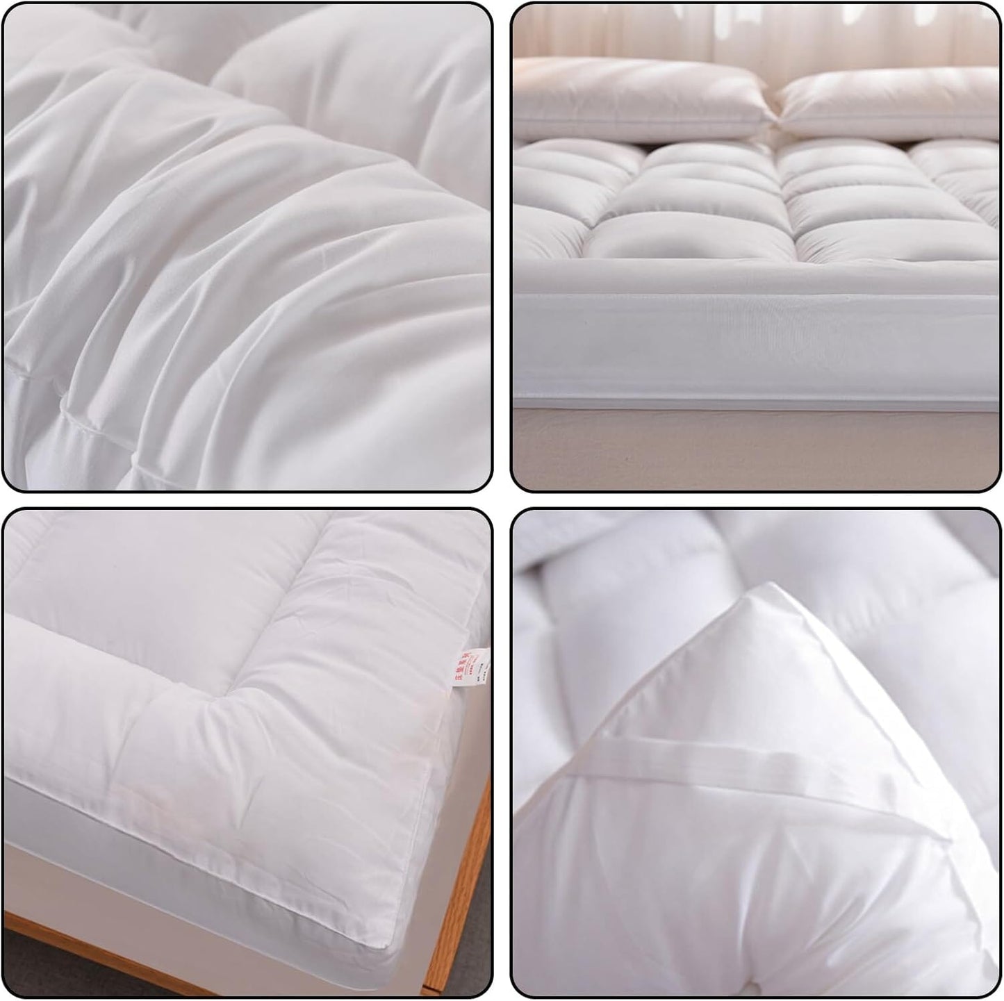 Surmatelas - MattressPad™ - Blanc