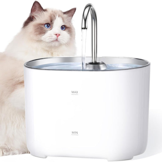 FONTAINE A EAU CHAT - WhiskerFountain™ - Blanc