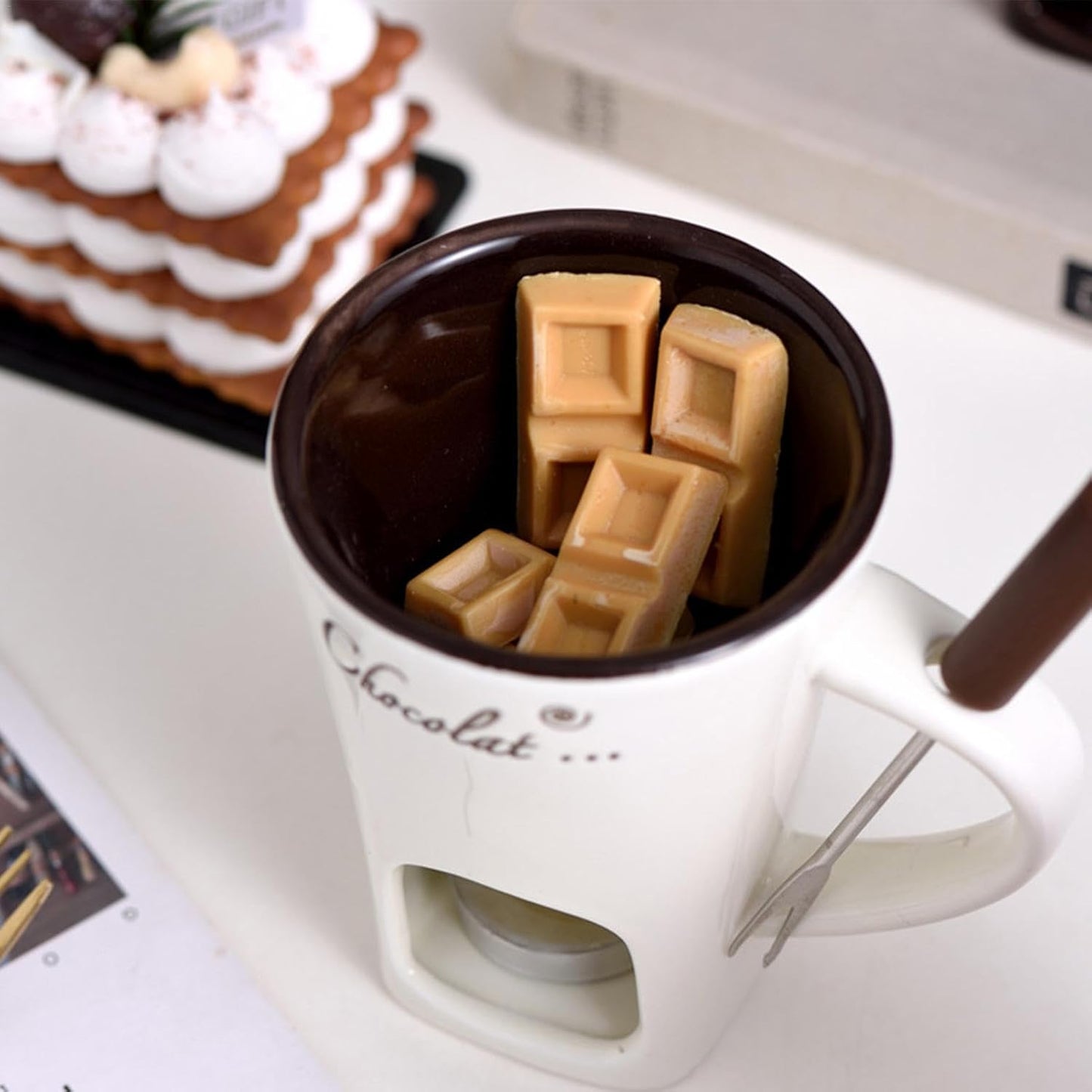 Mug Chauffant - ChocoWarm™ - Blanc