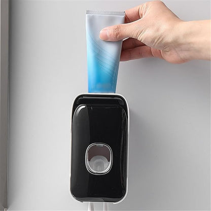 Porte Brosse à Dent Mural - CleanClick™ - Noir