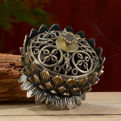 Porte Encens - AromatherapyIncense™ - Lotus Jaune