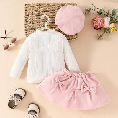 Ensemble Fille - FestiveCharm™ - Rose Dragée