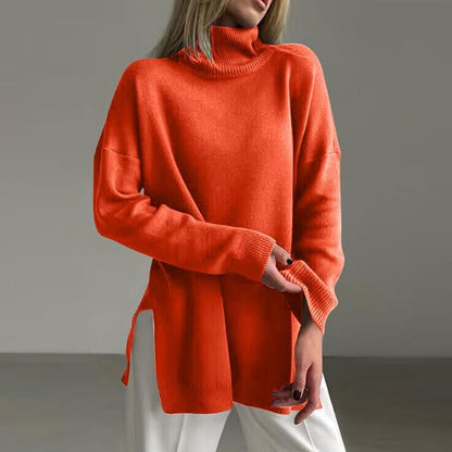 Pull - CozyTurtleneck™ - Orange
