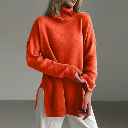 Pull - CozyTurtleneck™ - Orange