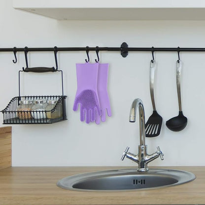 Gant de Toilettage - GroomGlove™ - Violet