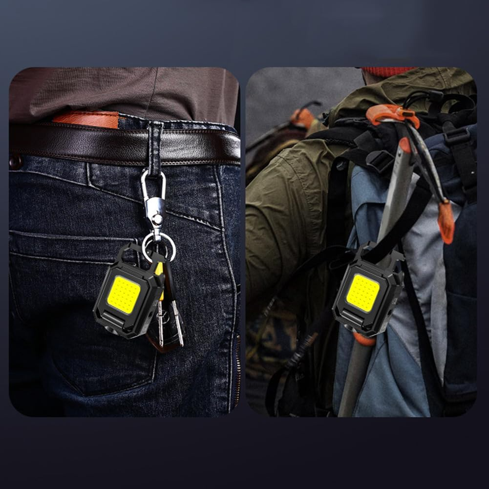 Lampe De Poche - MiniFlashLightKeychain™ - Recto-verso
