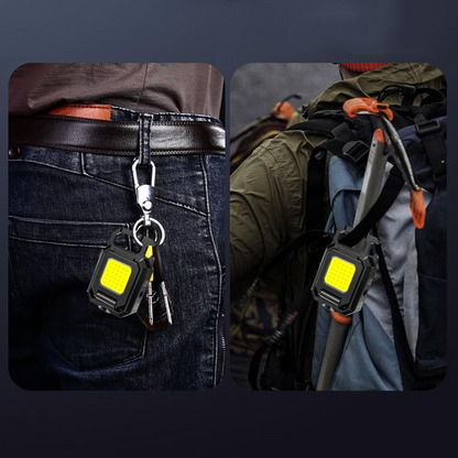Lampe De Poche - MiniFlashLightKeychain™ - Recto-verso