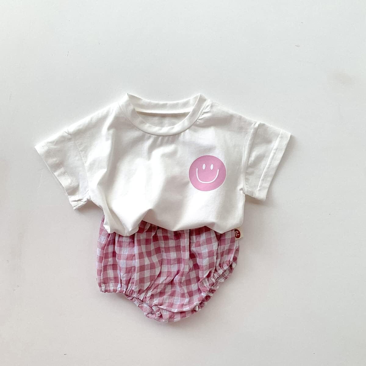 Ensemble Bebe - CarréDouceur™ - Rose