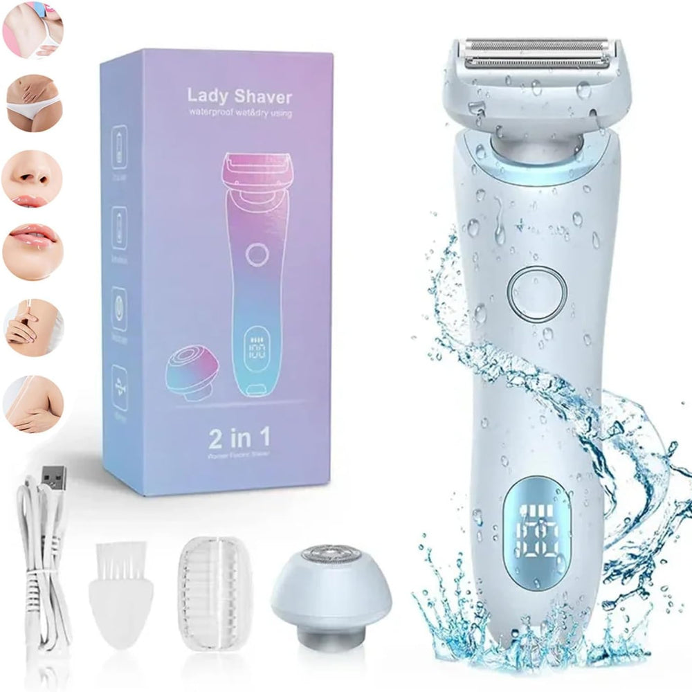 RASOIR ELECTRIQUE - BodySilk™ - Bleu