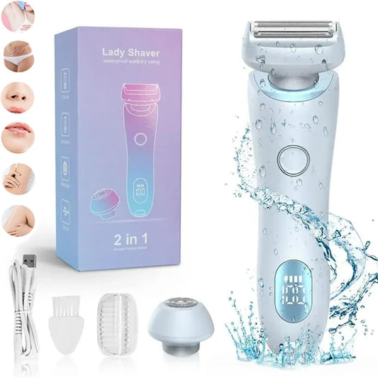 RASOIR ELECTRIQUE - BodySilk™ - Bleu