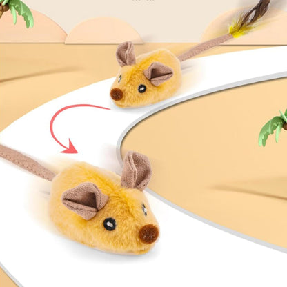 Jouet pour Chat - CatTeasingTool™ - Jaune