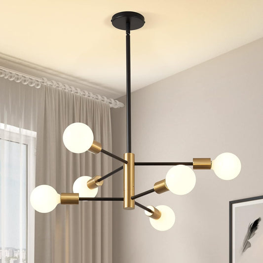 Lustre - NovaDesign™ - Noir & Doré