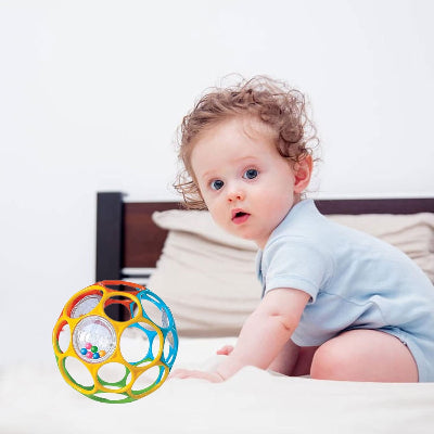 BALLE SENSORIELLE BEBE - GraspBall™ - Multicolore