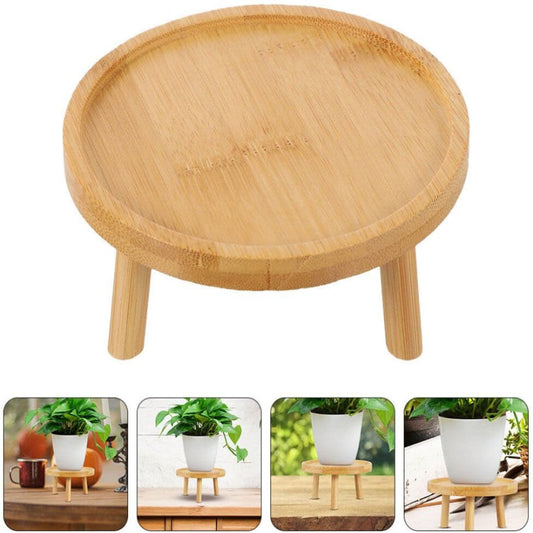 Support pour Pot de Fleur - VaseLift™ - Bois