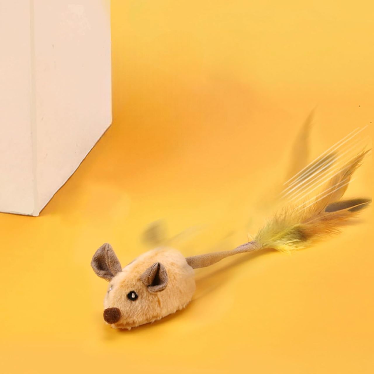Jouet pour Chat - CatTeasingTool™ - Jaune