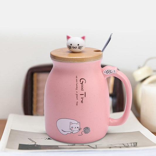 Tasse à Thé - PurrfectSip™ - Rose