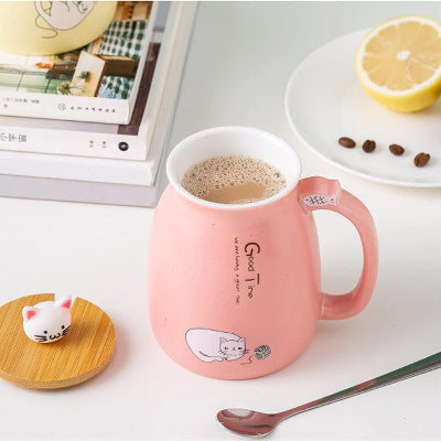 Tasse à Thé - PurrfectSip™ - Rose
